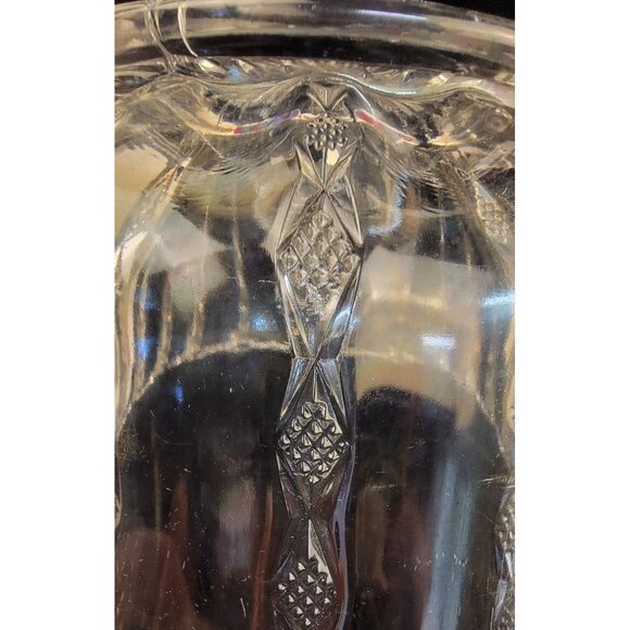 Vintage 1940s Bryce Higbee Pressed Glass Serving Bowl - Picture 11 of 13